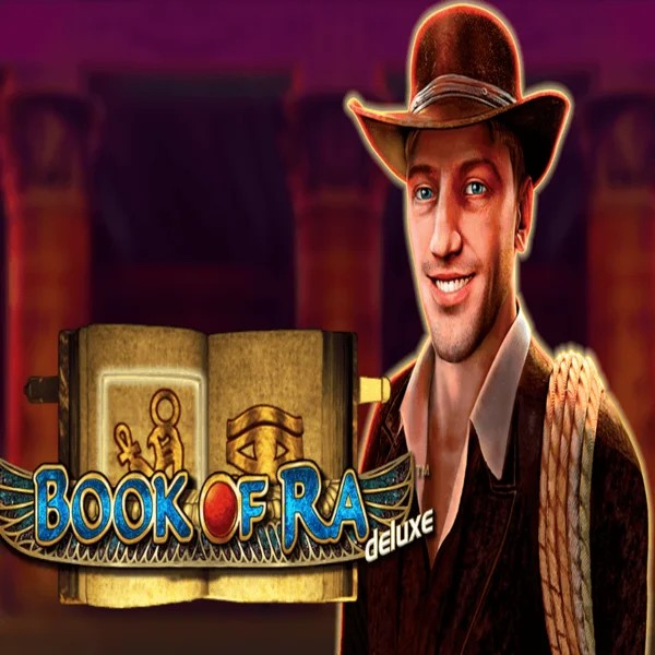 Try Book of Ra Deluxe slot by Novomatic on kinghilscasino.co.uk – logo image