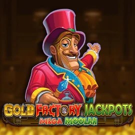Gold Factory Jackpots Mega Moolah – slot by Aurum Signature Studios, featured at kinghilscasino.co.uk