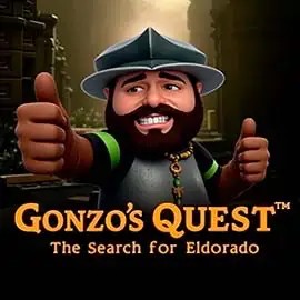 Gonzo's Quest slot logo by NetEnt at King Hills CasinoGonzo's Quest