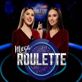 Official Live Casino logo: Mega Roulette by Pragmatic Play at King Hills Casino